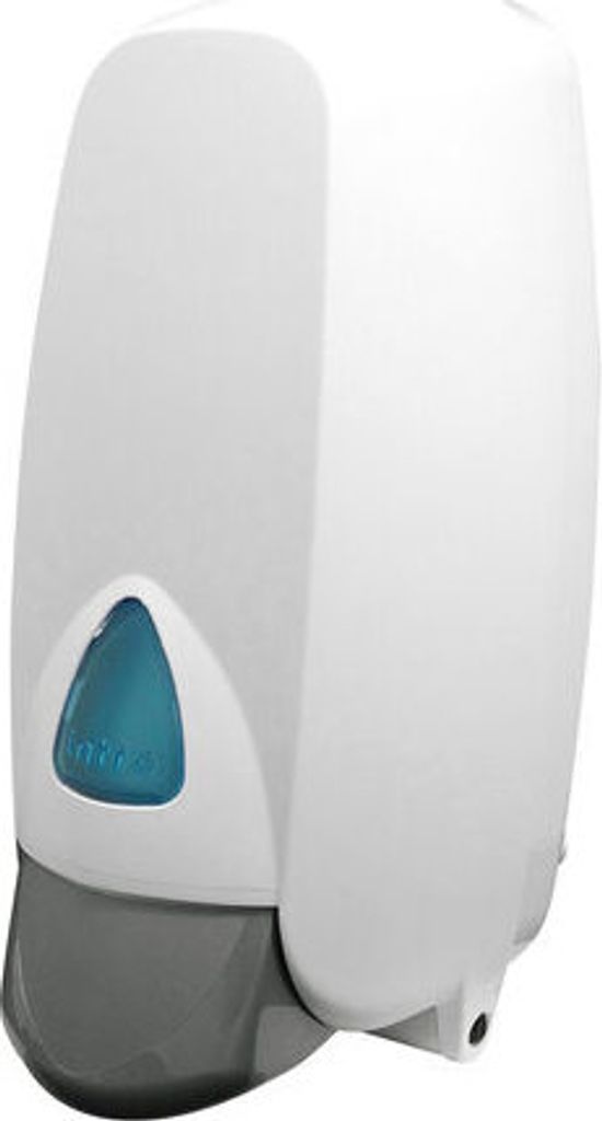1x QTS INTRO S02 Premium Gastro Seifenspender für Flüssigseife 1000 ml weiß