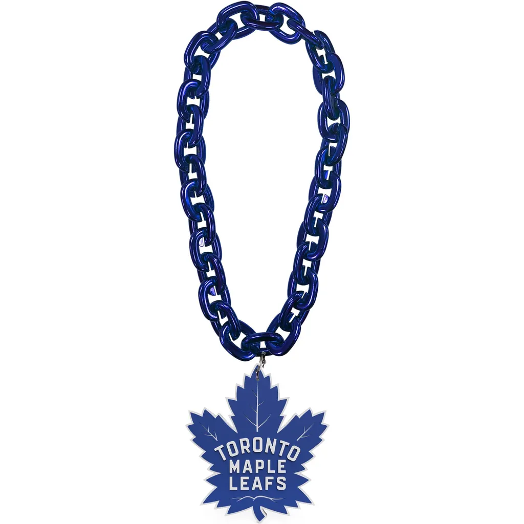 Chaîne de Supporter NHL Toronto Maple Leafs XXL - Collier FanFave 3D