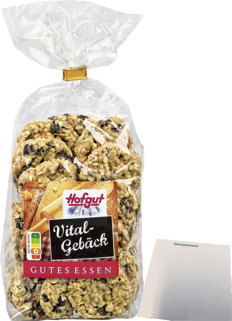 Hofgut Vitalgebäck (200g Packung) + usy Block