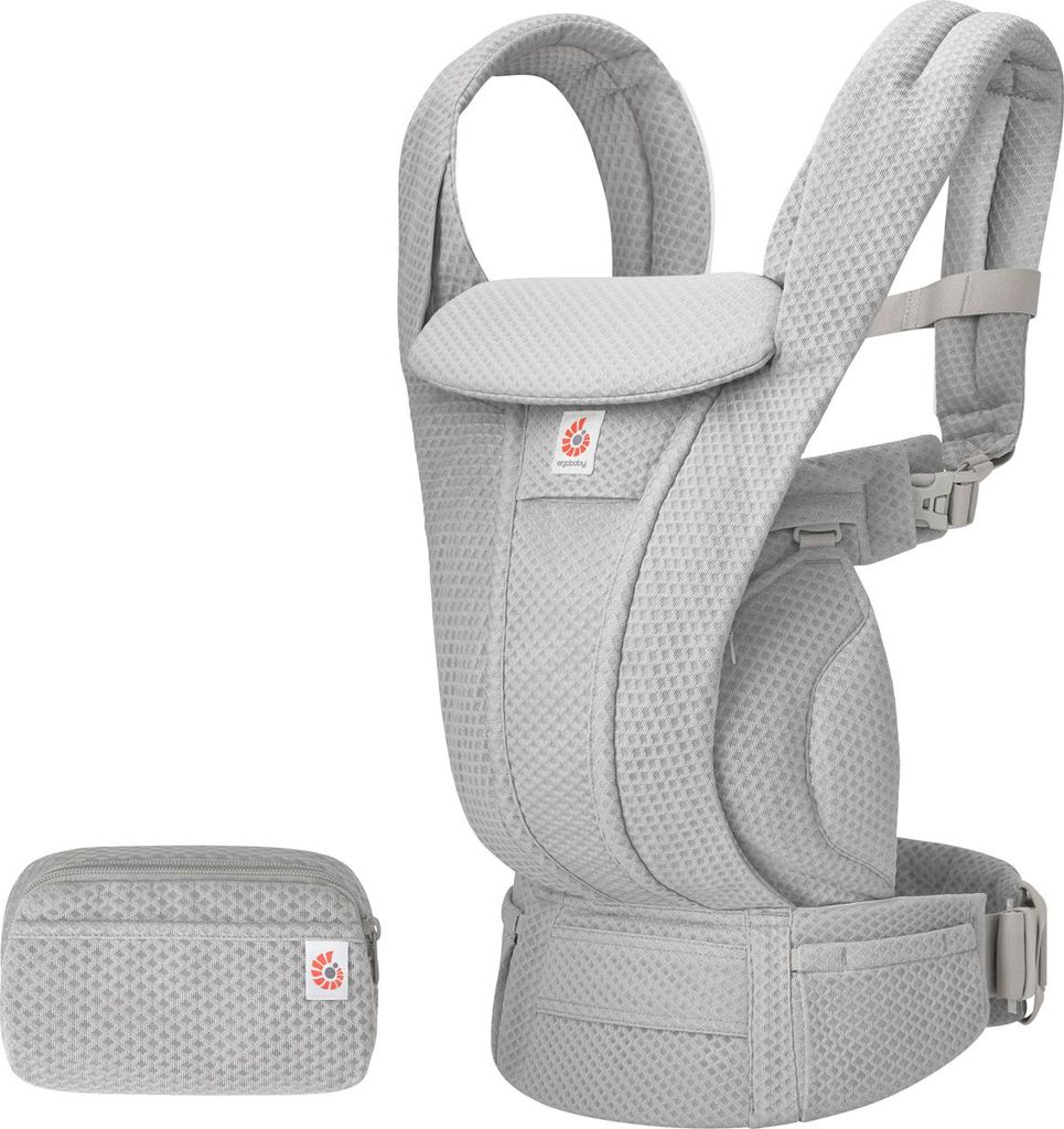 Ergobaby Omni Deluxe Mesh Babytrage - Pearl Grey | Ergobaby Produktbild 