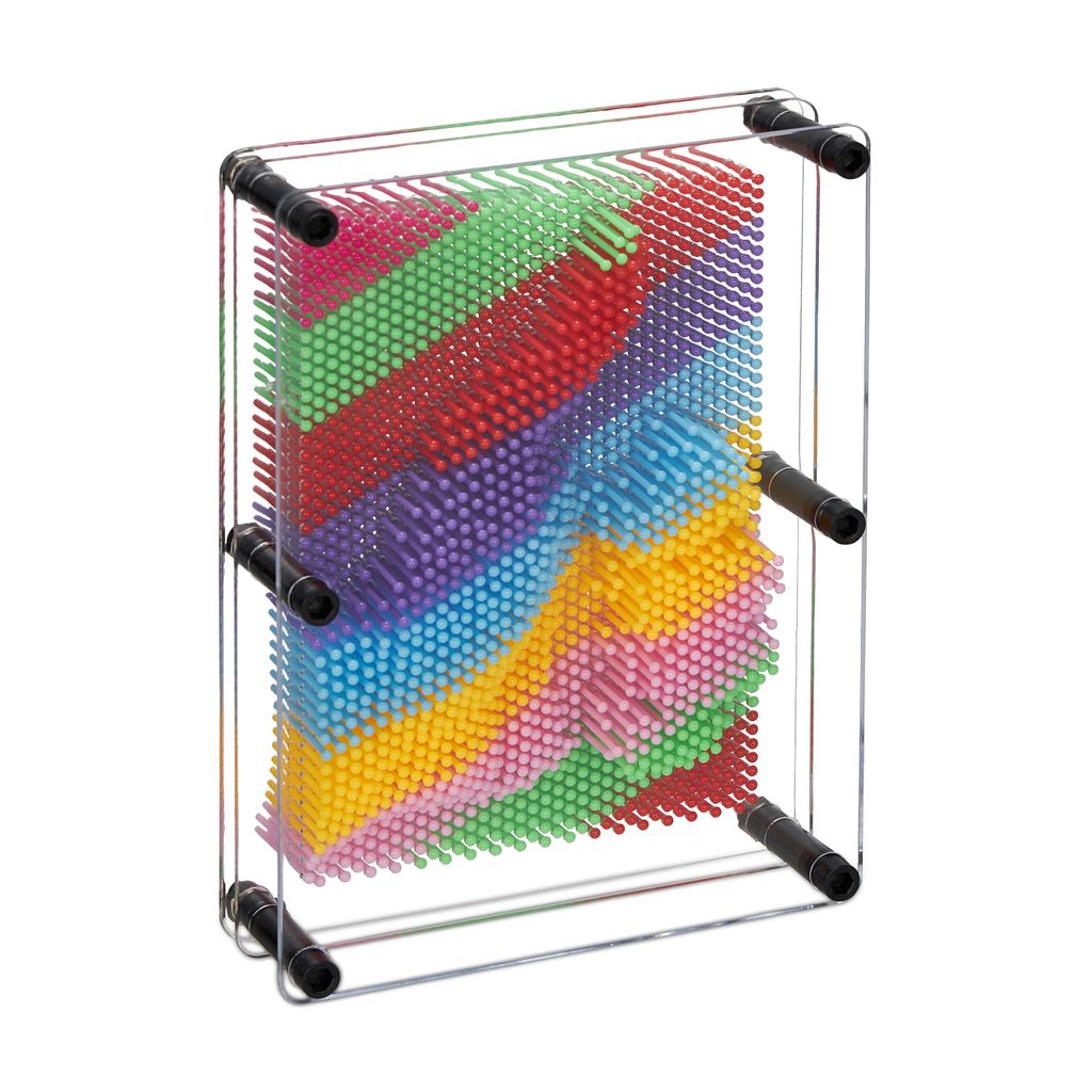 Relaxdays Obrazek na paznokcie 3D Pinart, gra w stylu Zdjęcie produktu 