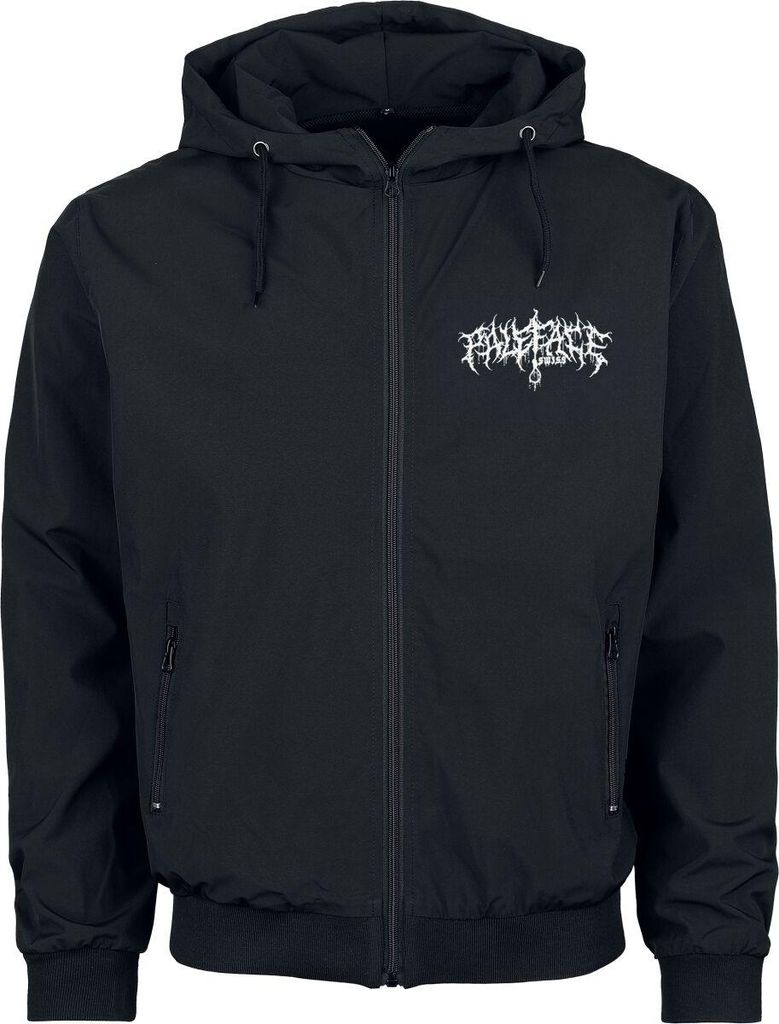 Paleface Swiss Windbreaker Herren Logo schwarz Band-Merch, Bands 100% Polyester S