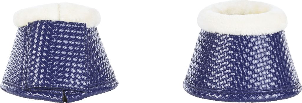 BUSSE Hufglocken Braided-Plush Grau L