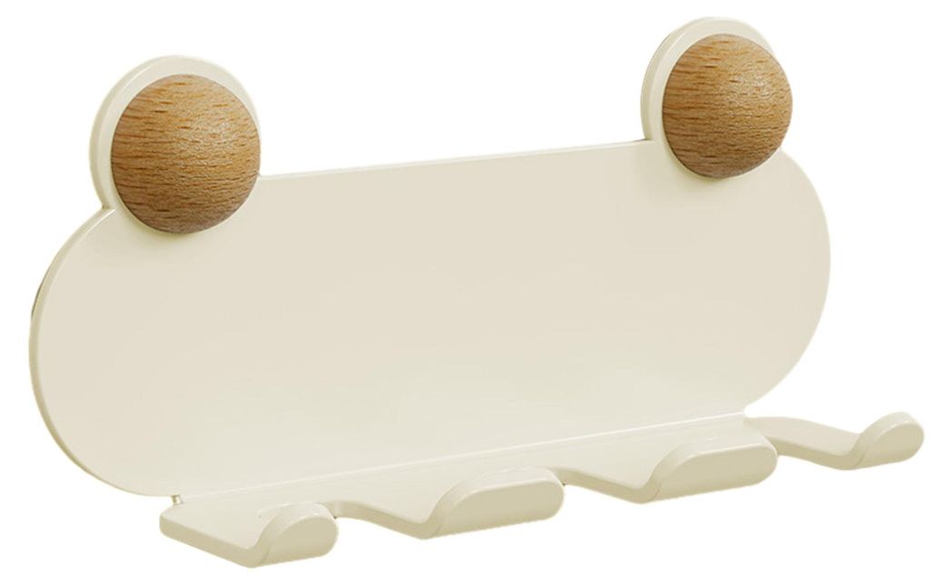 Wandhalterung mit Haken für Steckdosen, bohrfrei, selbstklebend, 1/2/3 Steckplätze, Steckdosenhalter für Küchengeräte, Ladegerät, Steckdosen-...