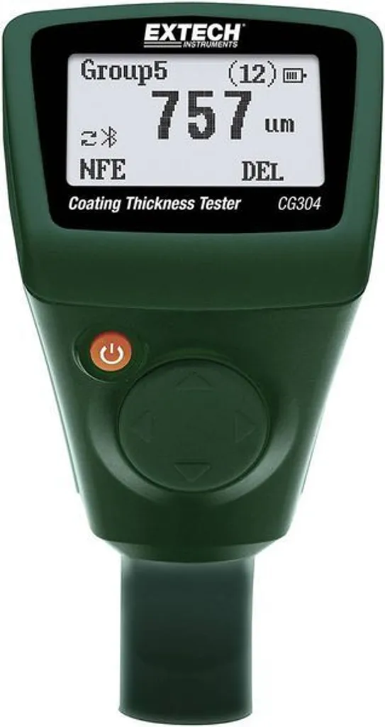 Extech CG304 Mesureur d'épaisseur de revêtement 2000 µm professionnel