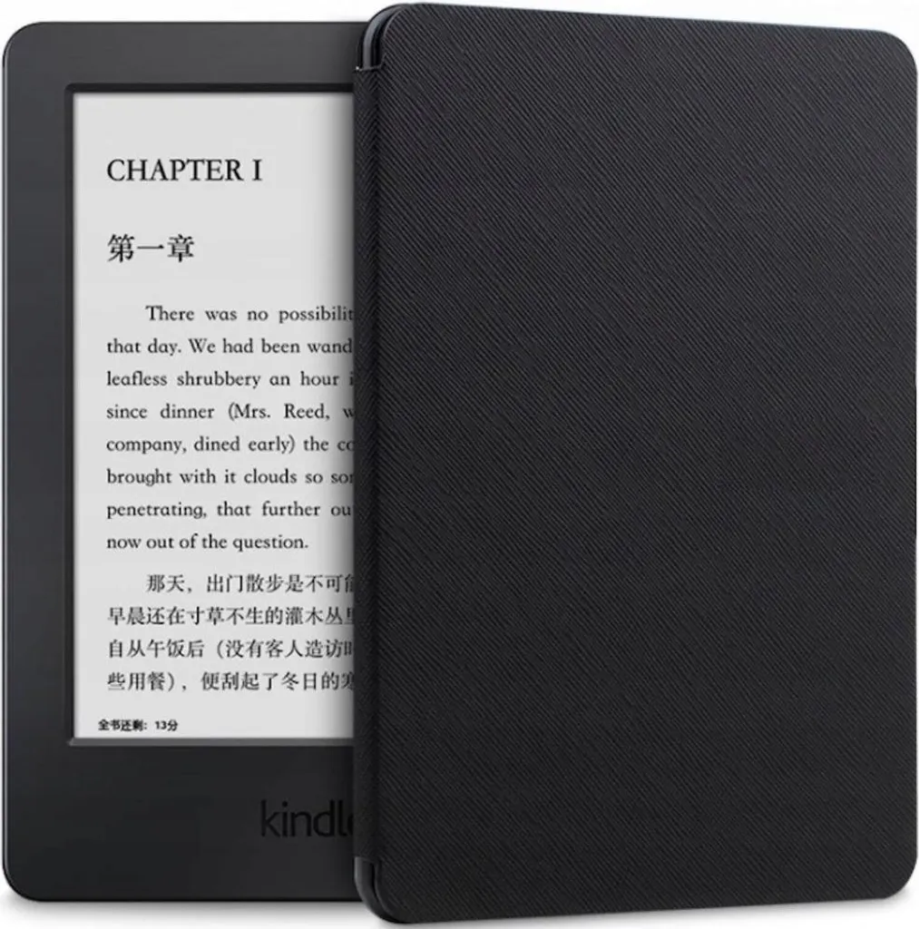 Smart Cover Tech-Protect Kindle Paperwhite 4 Nero - Lettura senza Pensieri