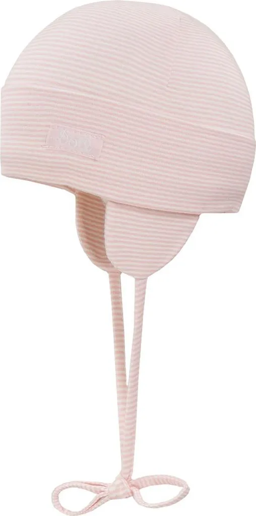 Cappellino Neonato Cotone con Paraorecchie | Protezione Freddo e Vento