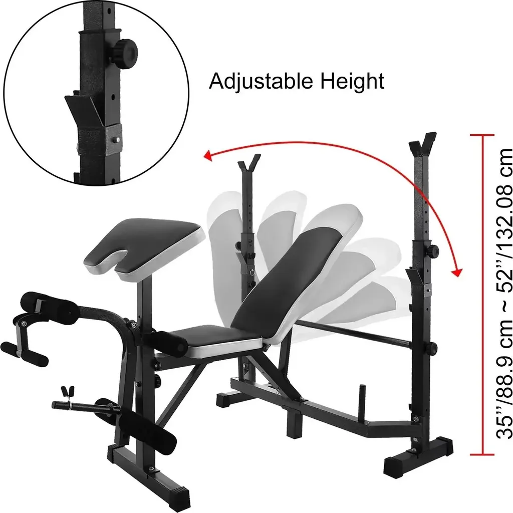 Banc de musculation stable et réglable - Finies les douleurs de dos - 4
