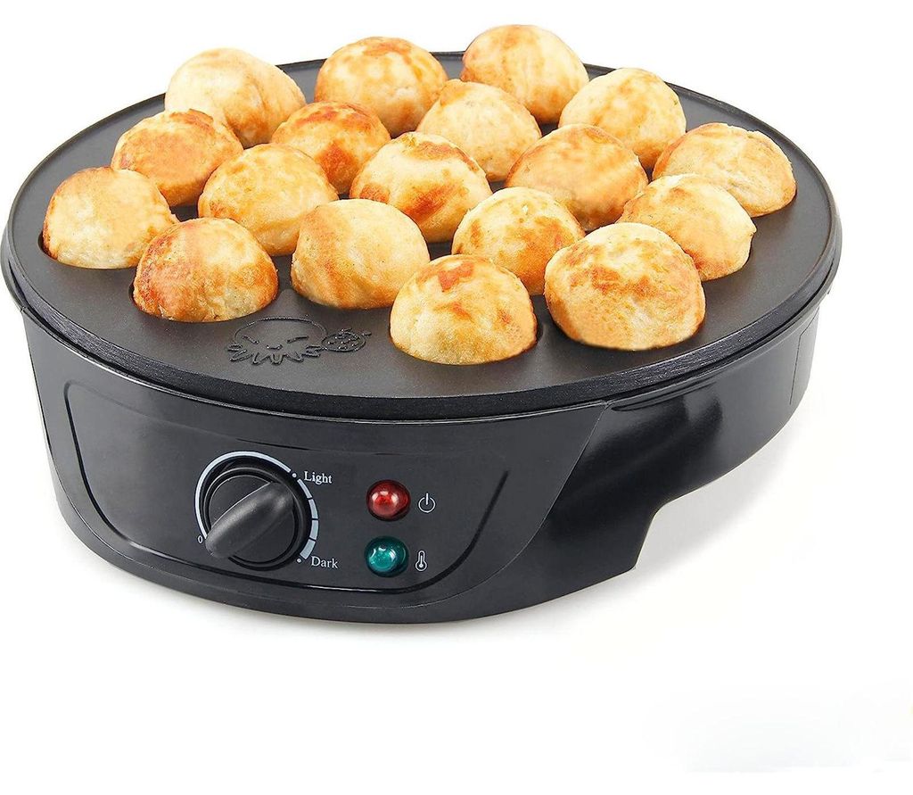 Zimilo Elektrische Takoyaki-maker met 18 antiaanbakplaten, Productafbeelding 
