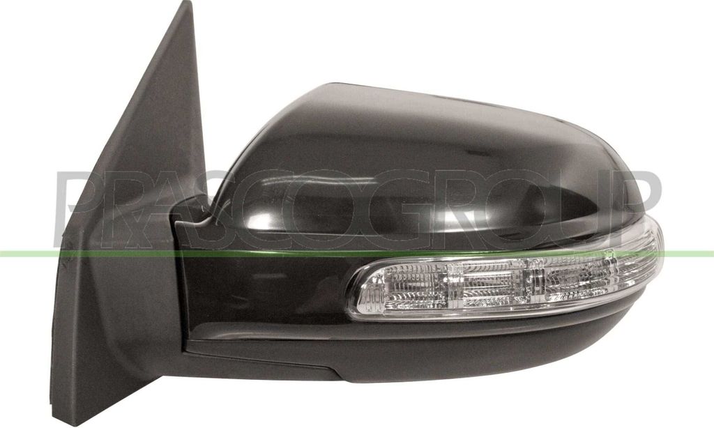 PRASCO HN8027234 Außenspiegel Seitenspiegel Links für HYUNDAI TUCSON (JM) Beheizt Konvex Elektrisch