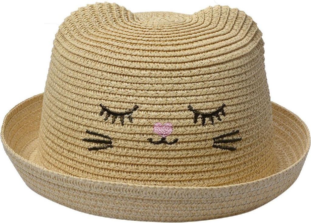 Cappello per bambini Juleeze JZCHA0013BE motivo gatto Beige Immagine del prodotto 