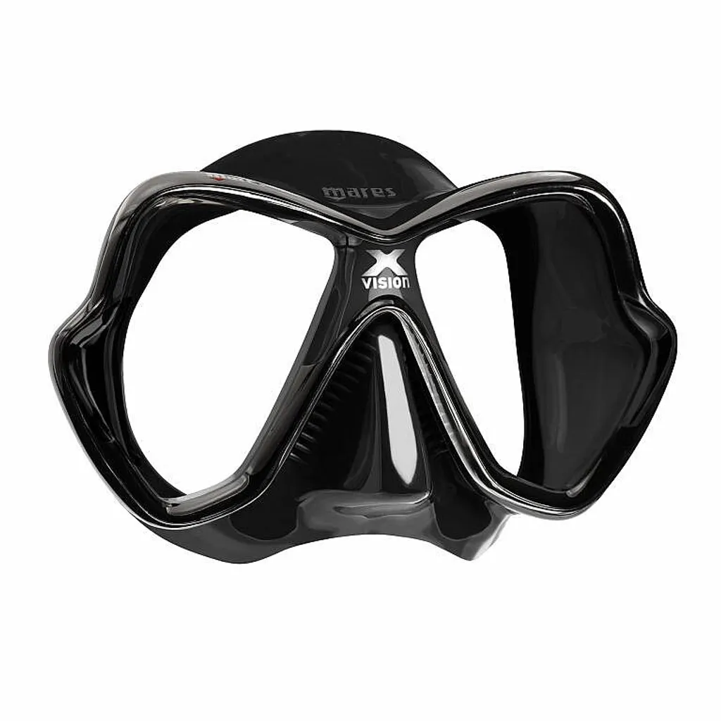 Masque Mares X-Vision noir et blanc pour la plongée sous-marine et apnée