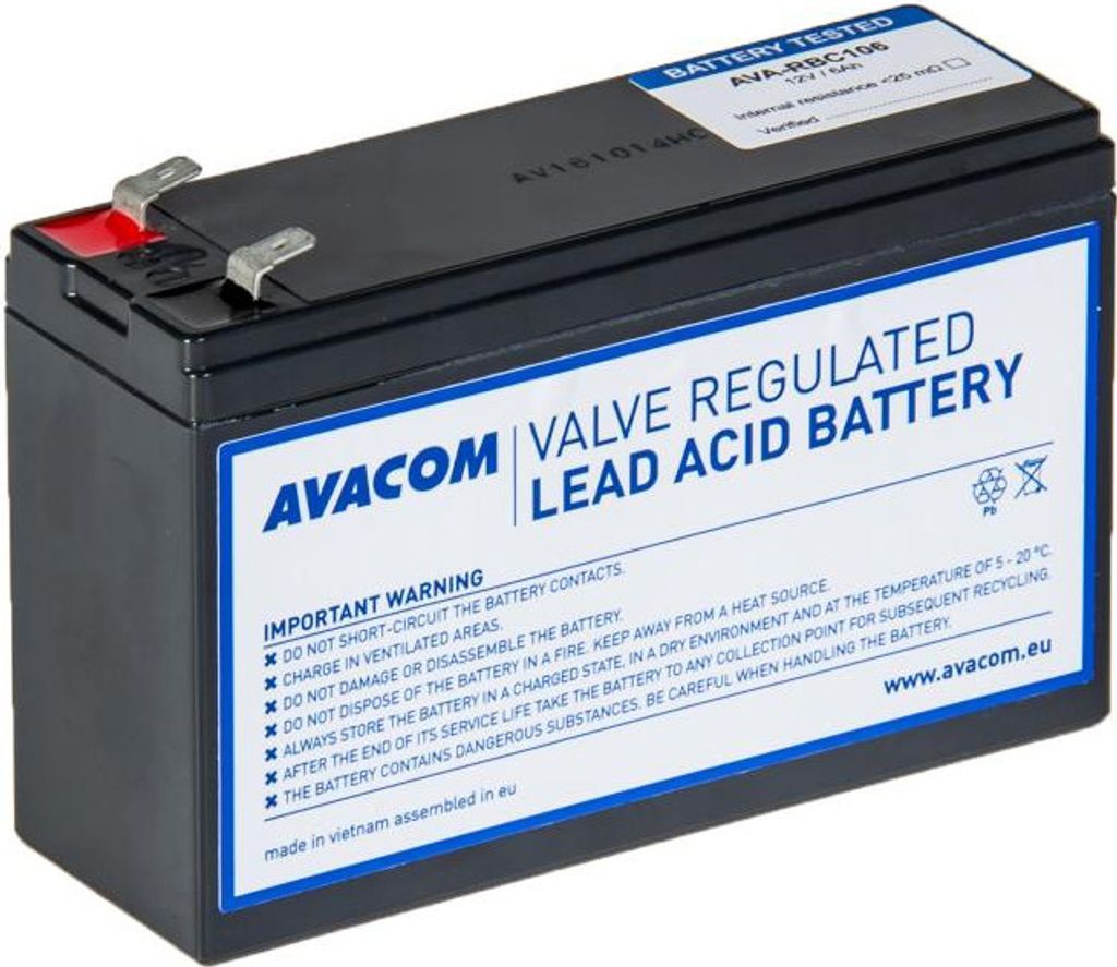 Avacom Replacement For Rbc106 - Battery For Ups Immagine del prodotto 