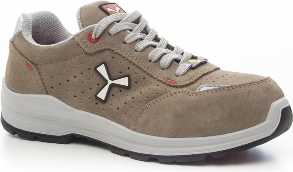 Sicherheitsschuhe S1 "GET FRESH LOW LD S1P-SUE" - Payper Kaki 35
