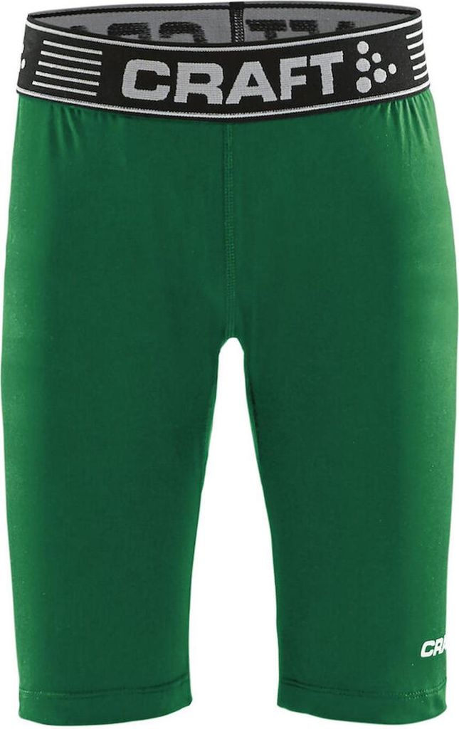 CRAFT Pro Control Compression Short Tights JR Team Green 146/152