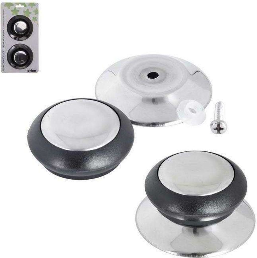 PAMINGONO 2er-Set Ofengriffe - Universelle Topfdeckelknöpfe Hitzebeständig & Einfach Zu Montieren