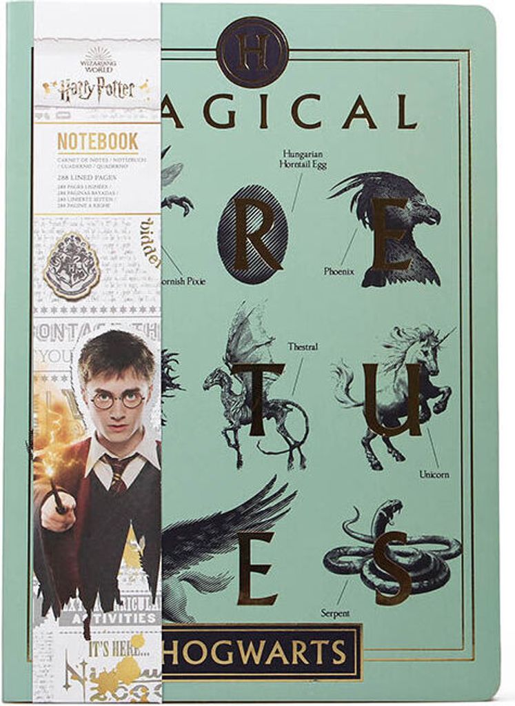 Harry Potter - Schrein und Notizbücher - Harry Potter Magical Creatures A5 Flex