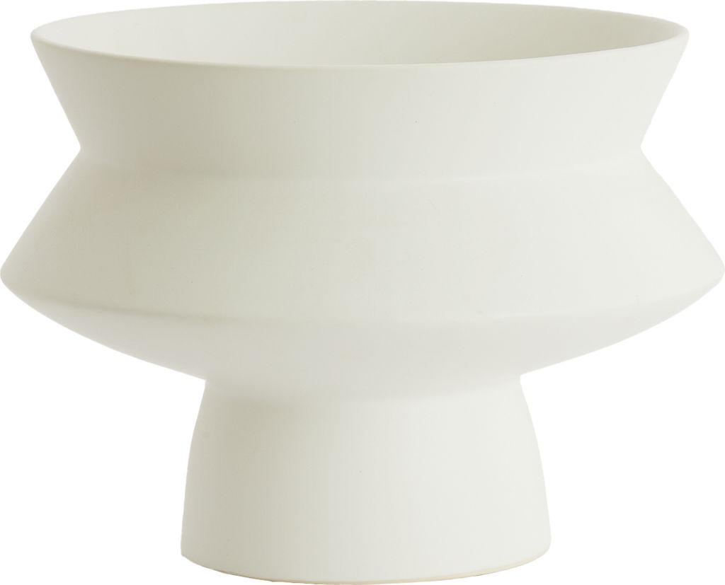 Light & Living - Vase VICENTO - Ø31,5x23,5cm - Weiß Produktbild 