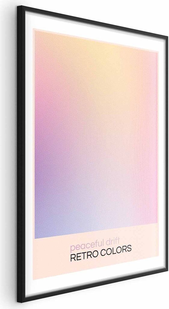 Posterpapier Poster - Peaceful Drift - Delicate Pastel Shades Creating a Harmonious Whole 40x60 cm Muster n-H-10016-ao-a