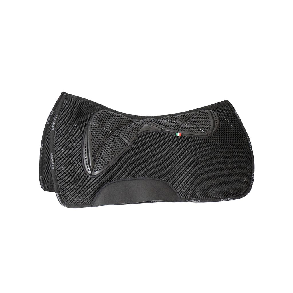 Acavallo 3D Spacer Memory Foam Grip Gel Western Pad