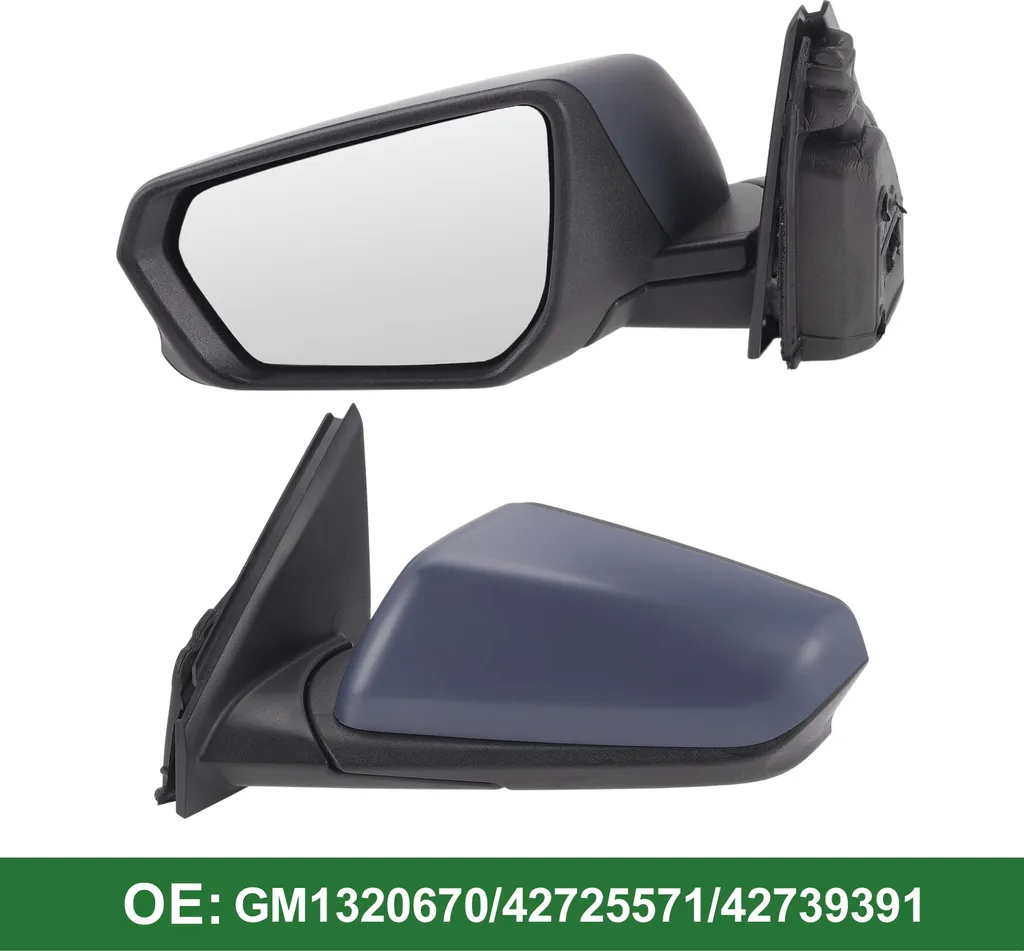 Rétroviseur Chauffant Gris Apprêt pour Chevrolet Trailblazer 5 Broches