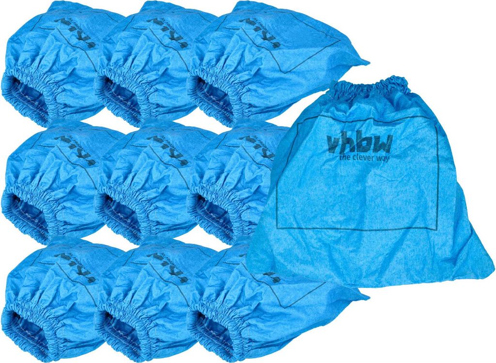 vhbw 10x Filter kompatibel mit Kärcher NT 38/1 Me Classic E, WD 2.200, SE 4002, SE 4001, VC6000, WD1, NT 38/1 CLassic, NT 48/1 TE Professional, WD2