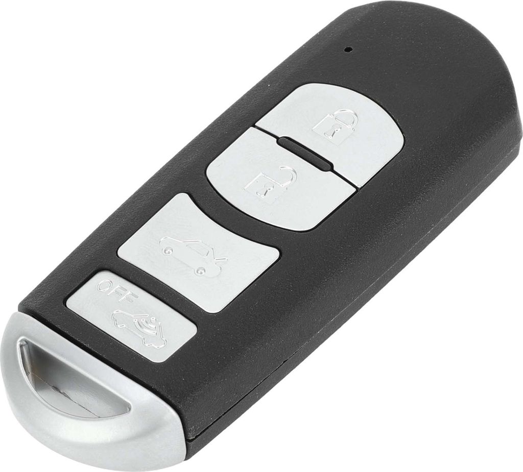 4 Tasten Schlüsselgehäuse Gehäuse Keyless Entry Fernschlüssel Ersatzgehäuse für Mazda 3 2009-2012