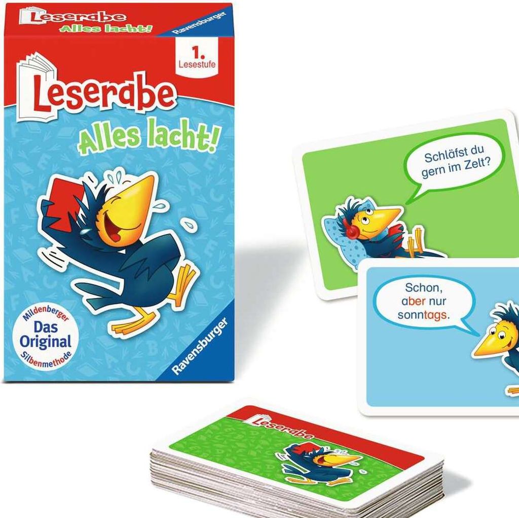Leserabe: Alles lacht! - Lernspiel ab 6 Jahre Produktbild 