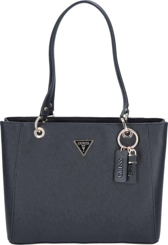 Tasche Schwarz Guess Handtasche Nieten Guess Shopper Guess Tasche