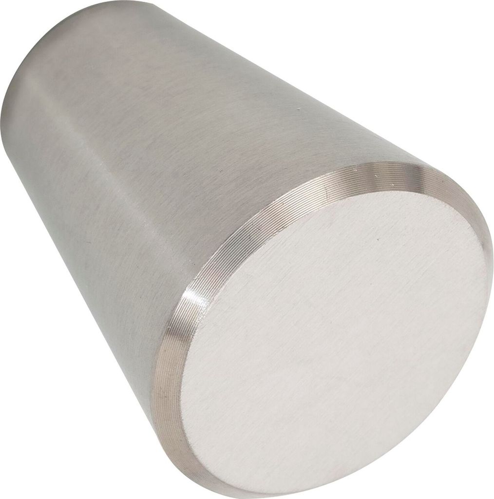 Möbelknopf Segin ø 20 mm Möbelknauf Tiefe 24 mm Türknopf Edelstahl gebürstet