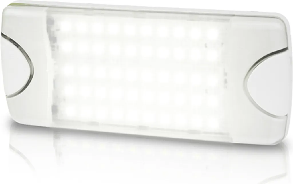Plafonnier LED marine Hella DuraLed 50 éclairage blanc spread