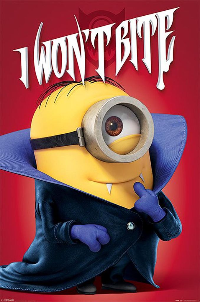 Minions Poster I Won't Bite 91,5 x 61 cm