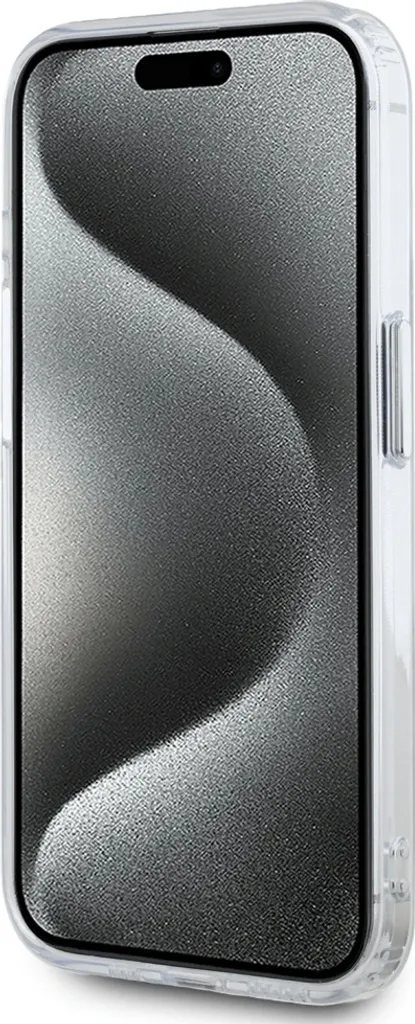 Cover iPhone 15 Pro Max Karl Lagerfeld Bianca MagSafe - Protezione Iconica - 5