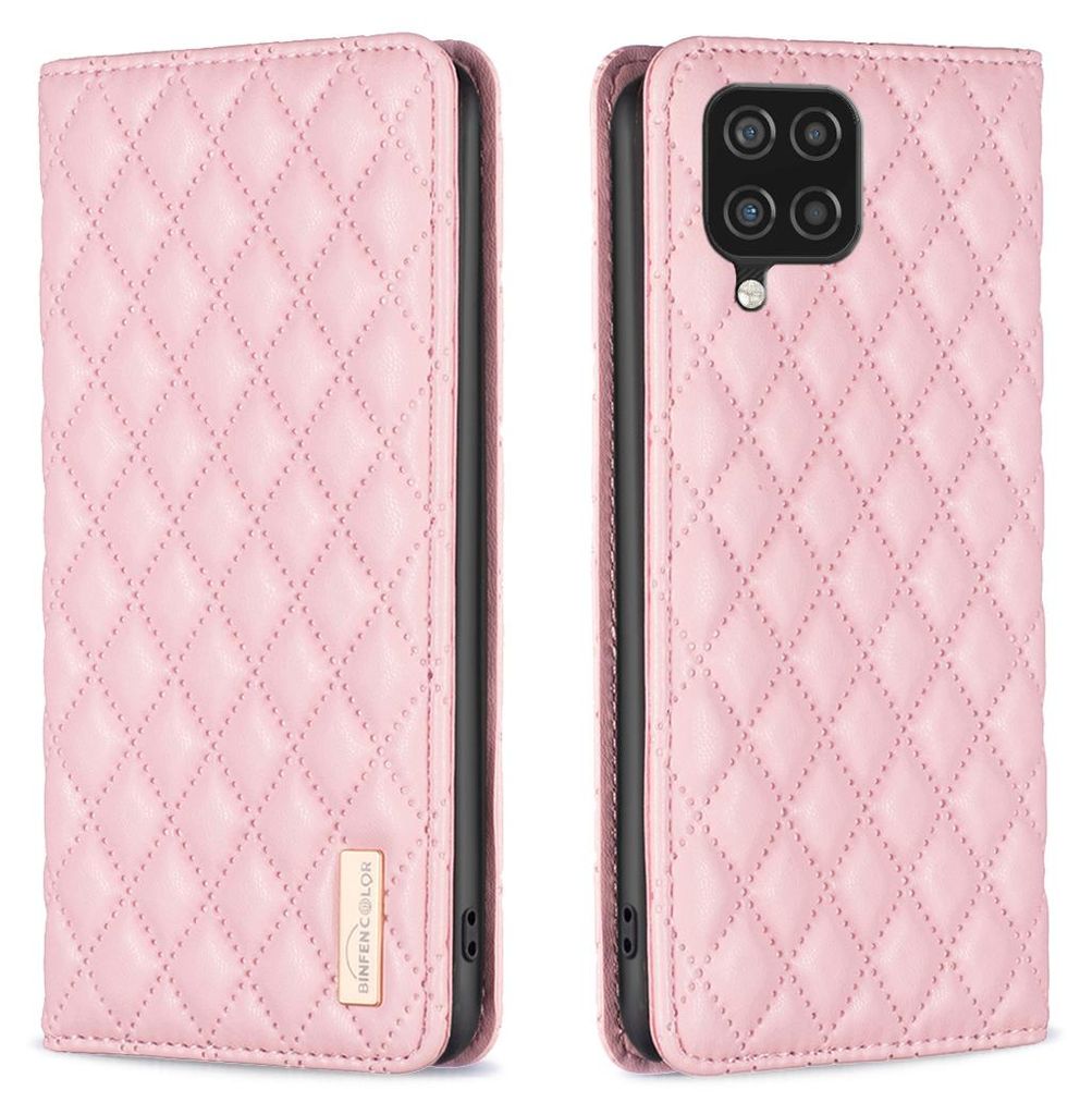 Galaxy A12 Pouzdro, Elegantní Flip Kožené Pouzdro s Kapsami Obrázek produktu 