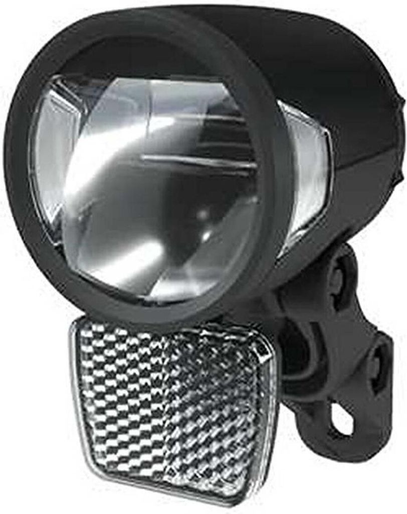 Herrmans Frontscheinwerfer H-Black MR8 D Dynamo, schwarz, Produktbild 
