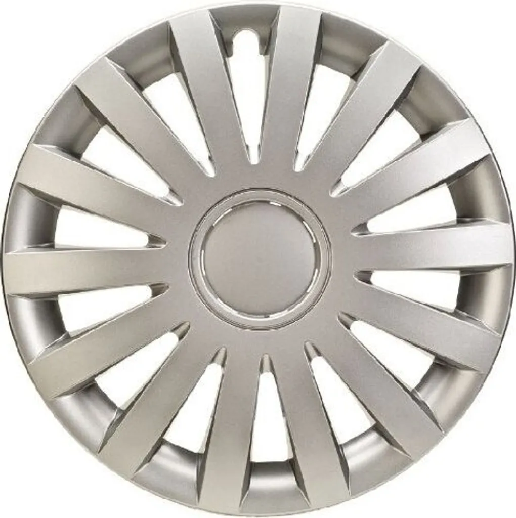 ALBRECHT Wind 13 Pouces : Enjoliveur de Roue Gris Argent pour Voiture