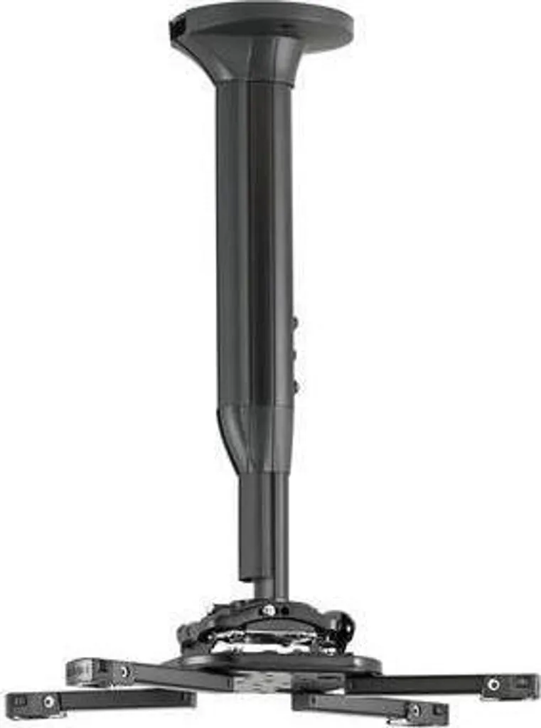 Support Plafond Vidéoprojecteur Réglable 30-45 cm Chief Noir Robuste