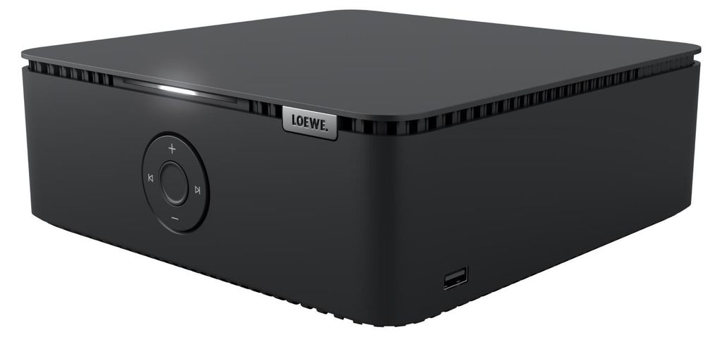 Loewe multi.room amp, Verstärker, Schwarz, Stereo Produktbild 