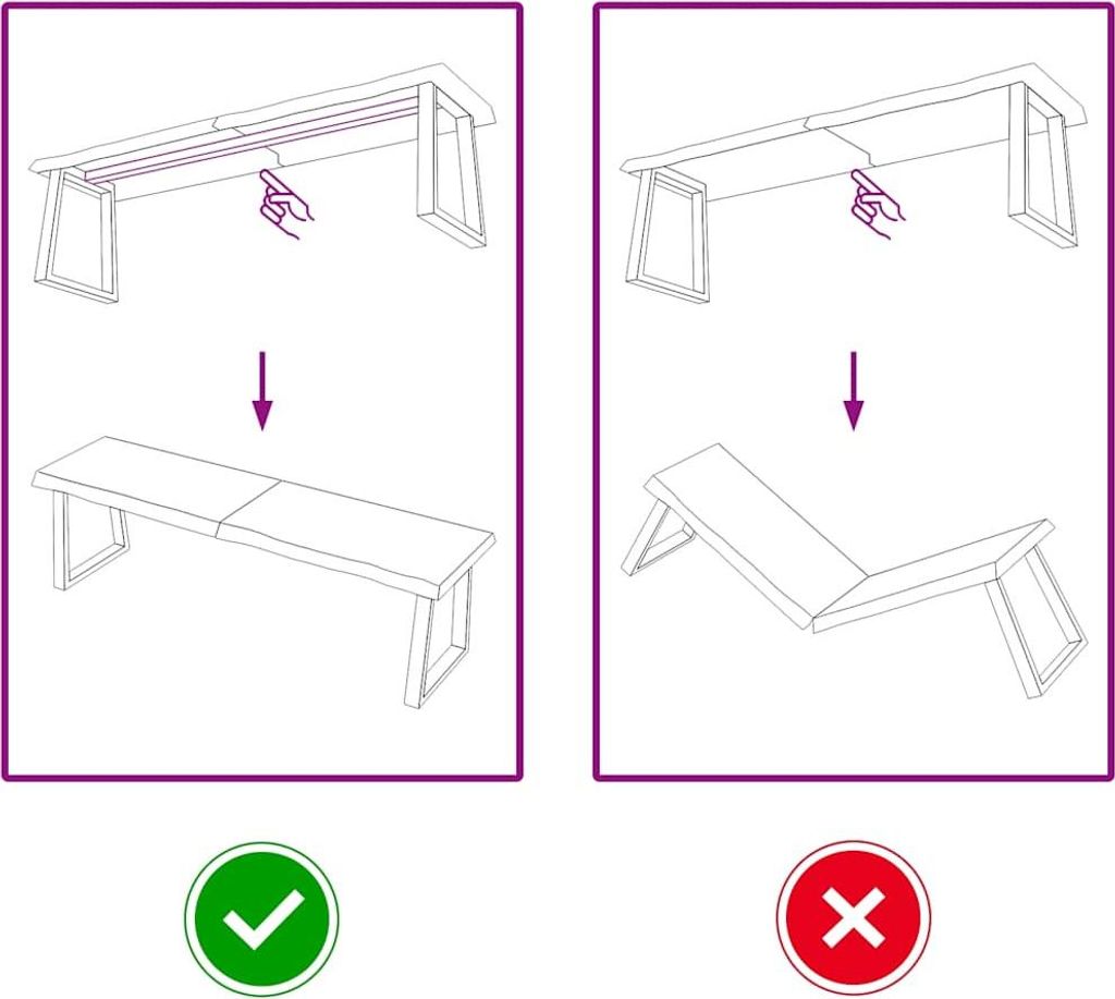 vidaXL Wandregal Hellbraun 140x30x(2-4) cm Massivholz Eiche Behandelt