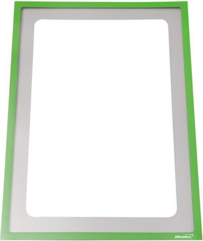 Infotasche mit Ausschnitt A3 hoch BxH 312x435mm selbstklebend VE=1 Stück hellgrün