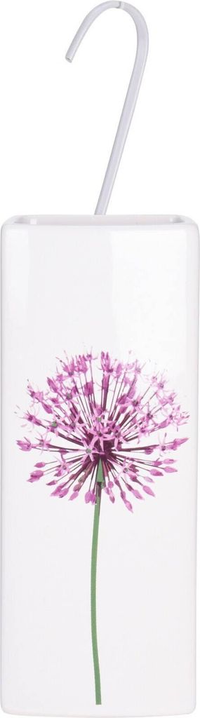 A radiator humidifier with a floral design.