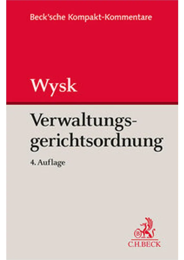Code contentieux allemand Verwaltungsgerichtsordnung pour juristes VwGO