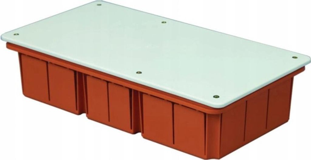 Pawbol | Unterputzdose mit Deckel - 291x153x70 mm - Weiß - Produktbild 