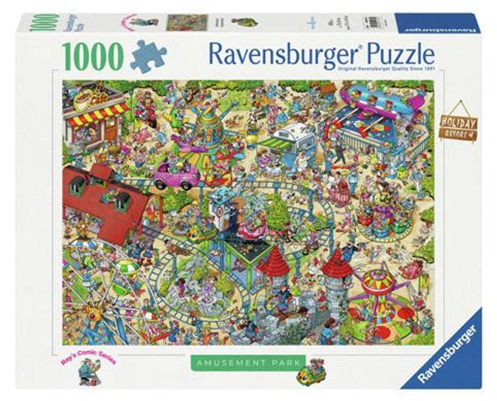 Ravensburger Legpuzzel Holiday Resort 4 : Le parc Image du produit 