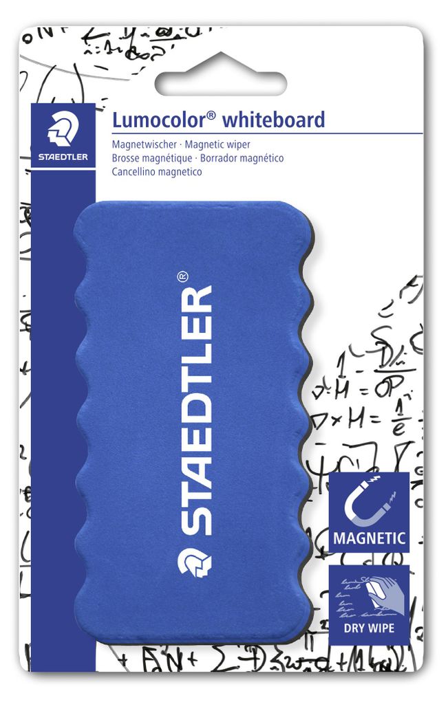 STAEDTLER Lumocolor 652 Whiteboard Wischer Blisterkarte Produktbild 