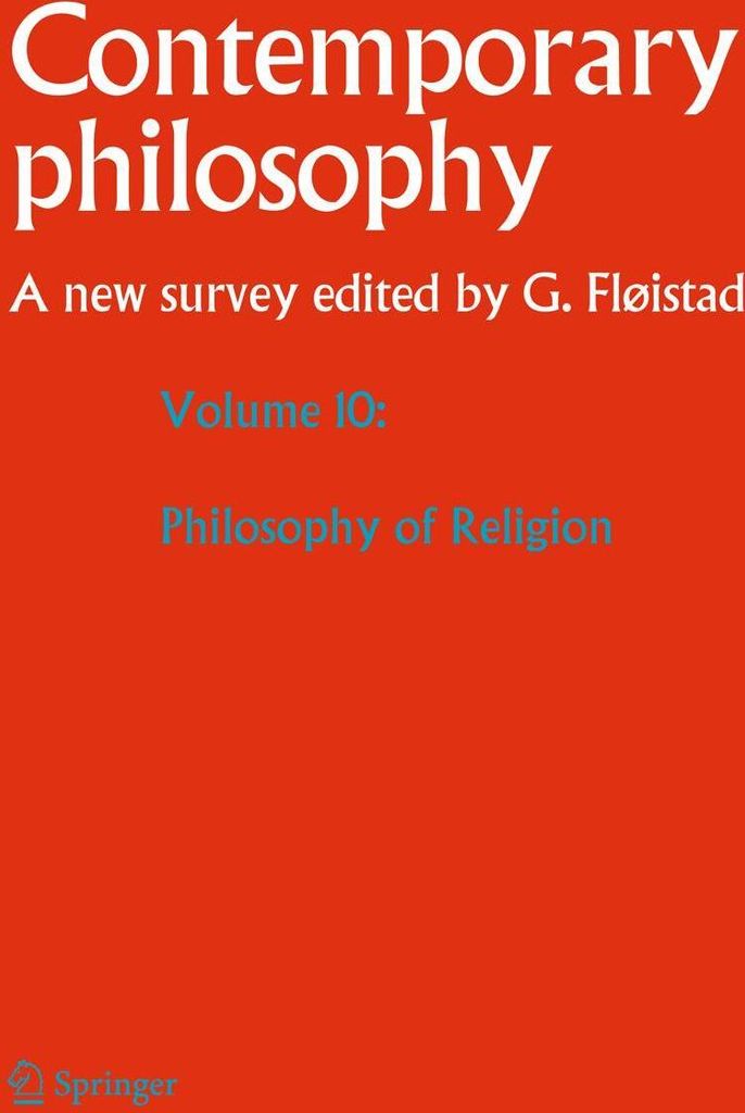 Volume 10: Philosophy of Religion