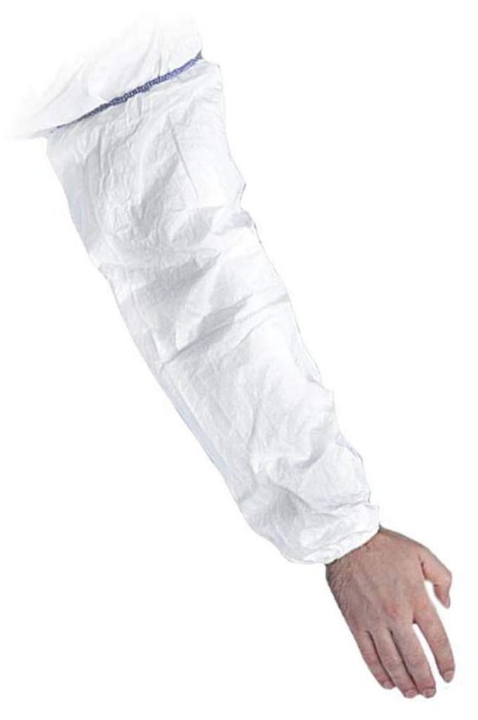 DuPont Tyvek 500 Armstulpe, 20 Stk. Armstulpen zur Ergänzung von Schutzkleidung, PSA Kategorie I, Weiß, Einheitsgröße
