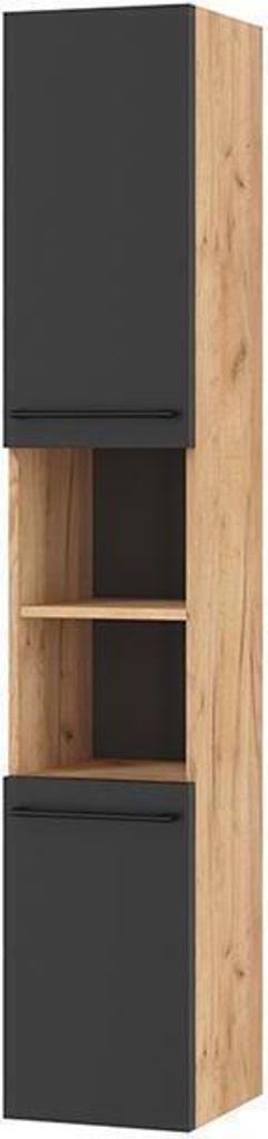 Planetmöbel Badmöbel Hochschrank Badezimmer Schrank schmal, Produktbild 1