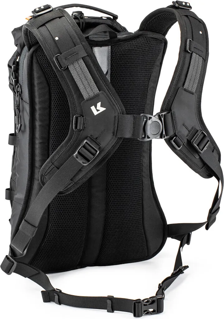 Sac à dos moto imperméable Kriega Trail 18 noir avec compartiment étanche - 2