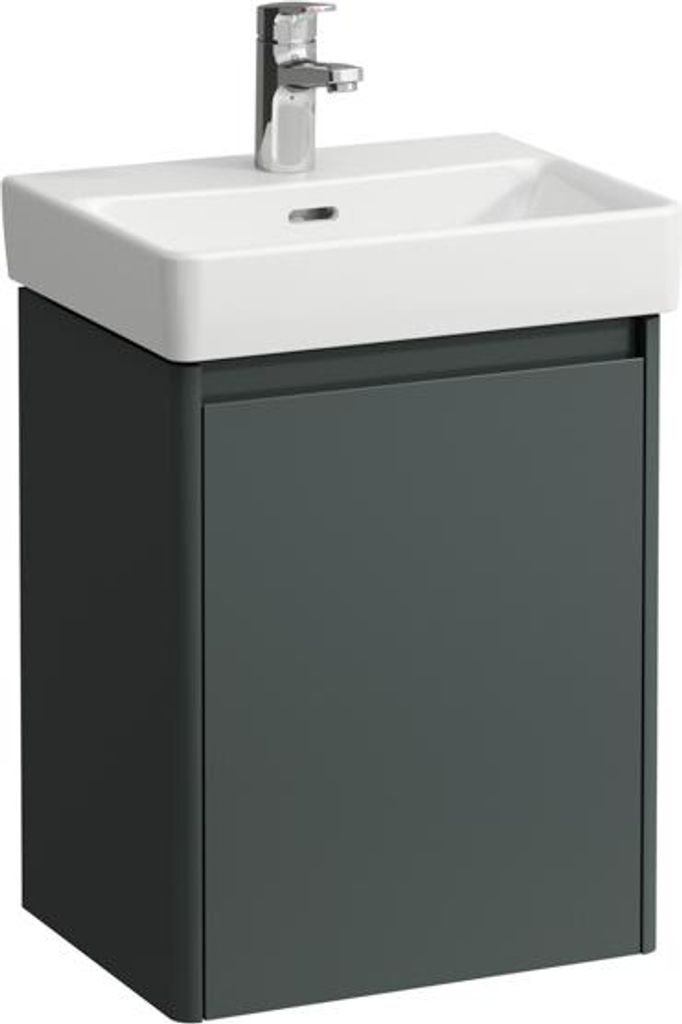 LAUFEN BASE 2.0 Waschtischunterbau, eine Tür, Scharnier rechts, SoftClose, zu H815961, 454x320x522mm, H4112221082661